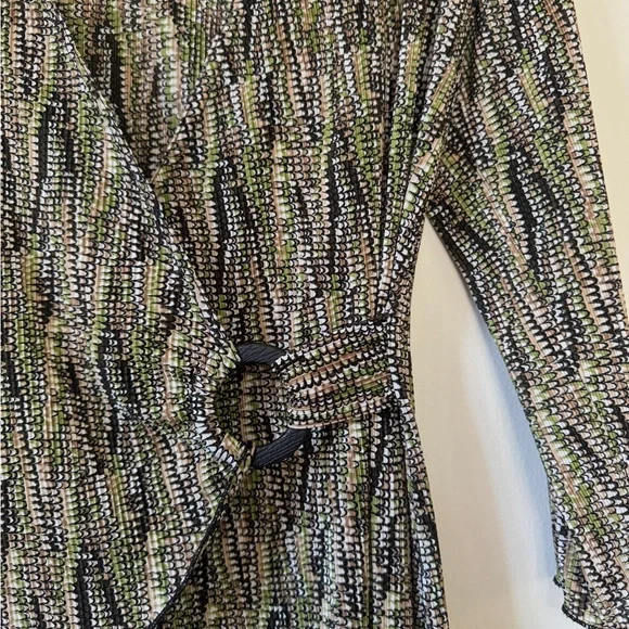 Vintage patterned blouse - Picture 4 of 6